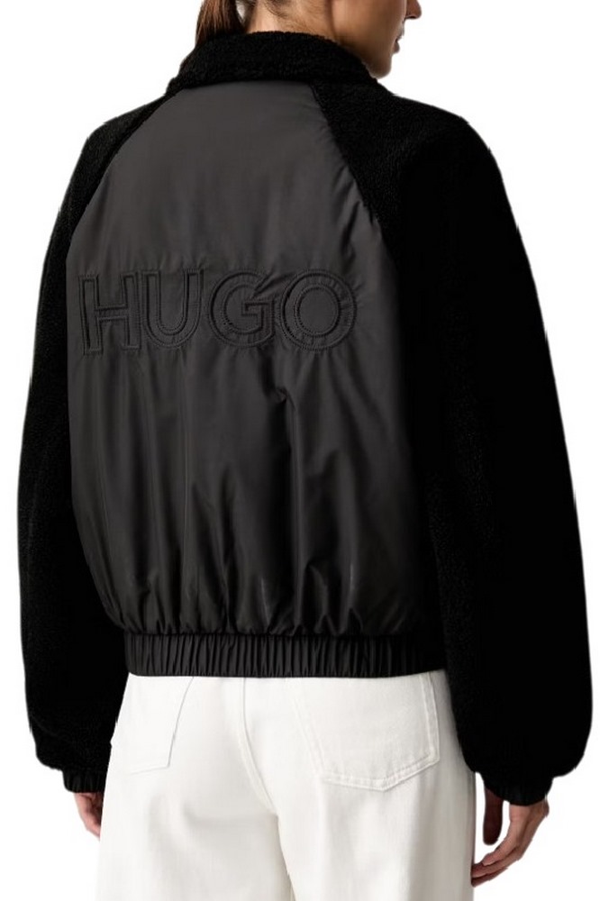 HUGO BOSS CASUAL JACKET FOSSER1 B ΜΠΟΥΦΑΝ ΓΥΝΑΙΚΕΙΟ BLACK