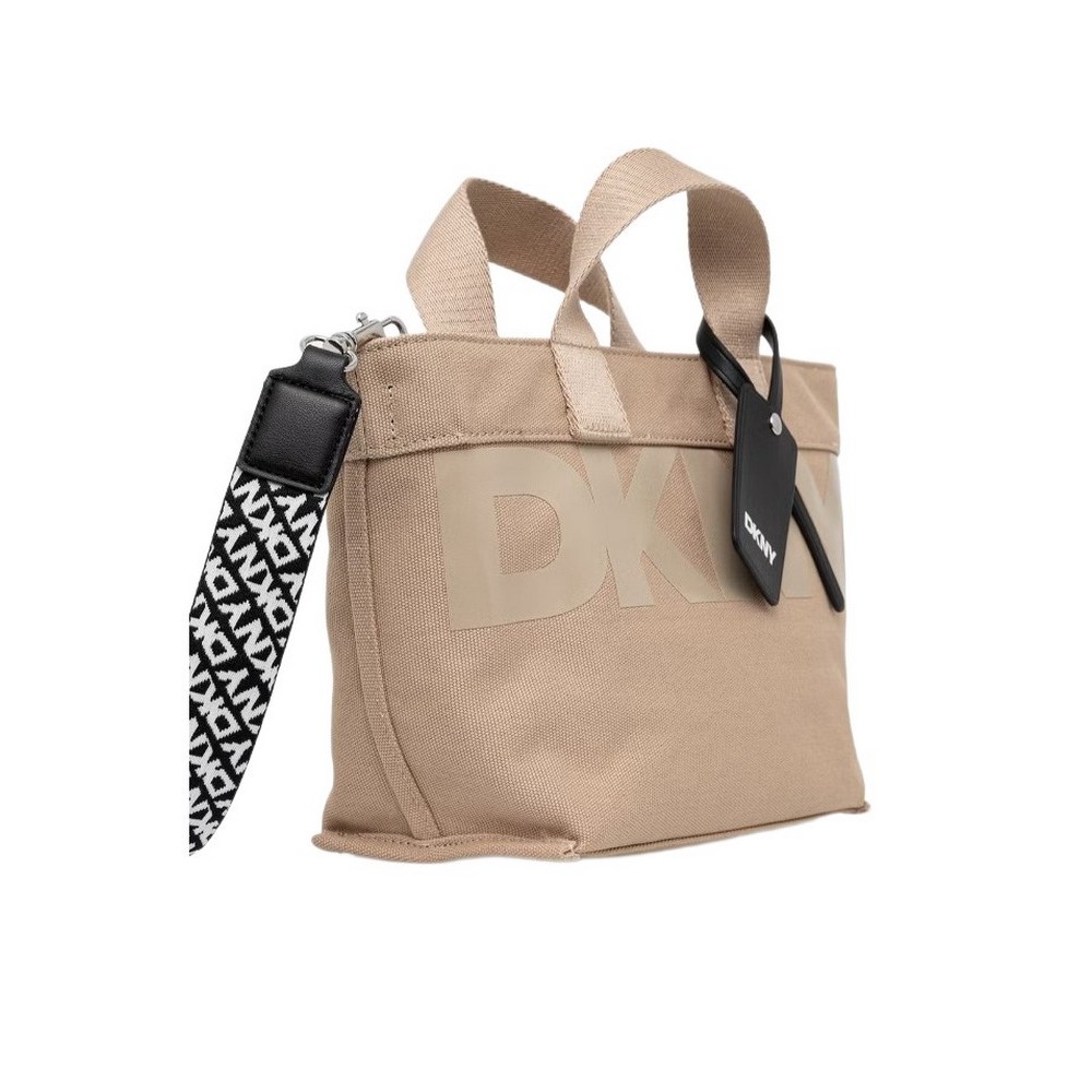 DKNY BRADY CROSSBODY HANDBAG R51AGJ49 ΤΣΑΝΤΑ ΓΥΝΑΙΚΕΙΑ SAND