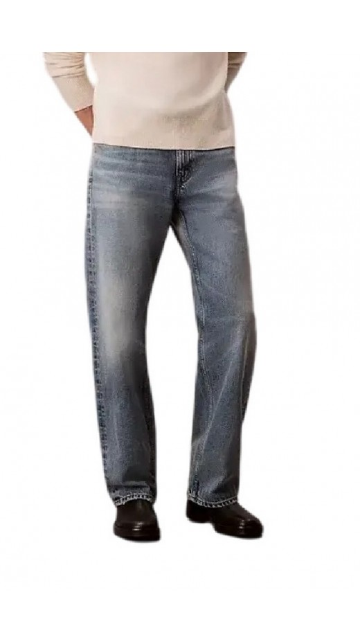 CALVIN KLEIN JEANS 90S STRAIGHT VINTAGE FINCH JEAN ΠΑΝΤΕΛΟΝΙ ΑΝΔΡΙΚΟ BLUΕ DENIM