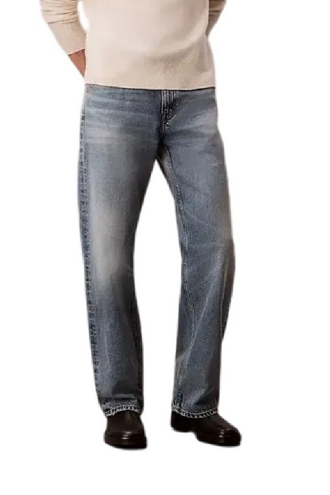 CALVIN KLEIN JEANS 90S STRAIGHT VINTAGE FINCH JEAN ΠΑΝΤΕΛΟΝΙ ΑΝΔΡΙΚΟ BLUΕ DENIM