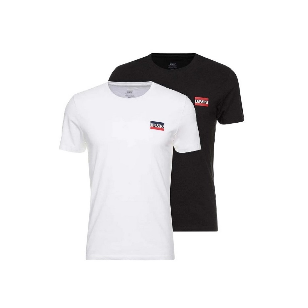 LEVIS 2PK CREWNECK 796810000 2 PACK SW ΕΣΩΡΟΥΧΟ ΑΝΔΡΙΚΟ BLACK/WHITE