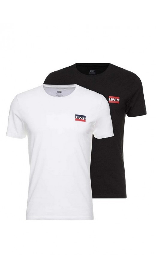 LEVIS 2PK CREWNECK 796810000 2 PACK SW ΕΣΩΡΟΥΧΟ ΑΝΔΡΙΚΟ BLACK/WHITE