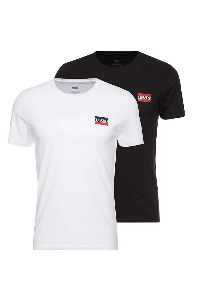 LEVIS 2PK CREWNECK 796810000 2 PACK SW ΕΣΩΡΟΥΧΟ ΑΝΔΡΙΚΟ BLACK/WHITE
