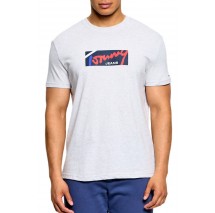 TOMMY JEANS REG SIGNATURE T-SHIRT ΜΠΛΟΥΖΑ ΑΝΔΡΙΚΗ GREY
