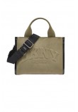 DKNY HADLEE SM TOTE HANDBAG ΤΣΑΝΤΑ ΓΥΝΑΙΚΕΙΑ MILITARY GREEN
