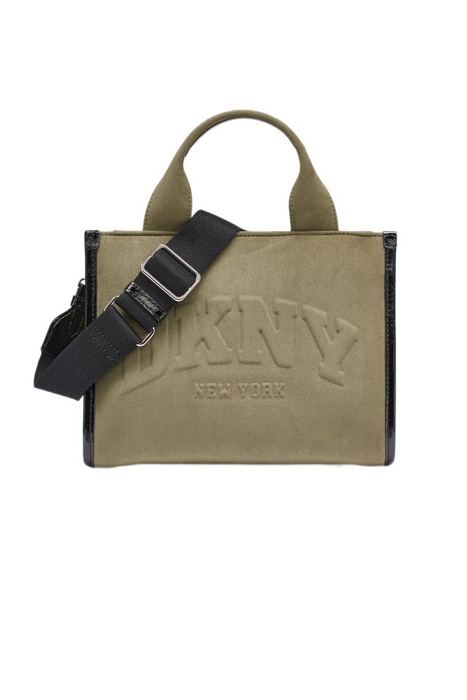 DKNY HADLEE SM TOTE HANDBAG ΤΣΑΝΤΑ ΓΥΝΑΙΚΕΙΑ MILITARY GREEN