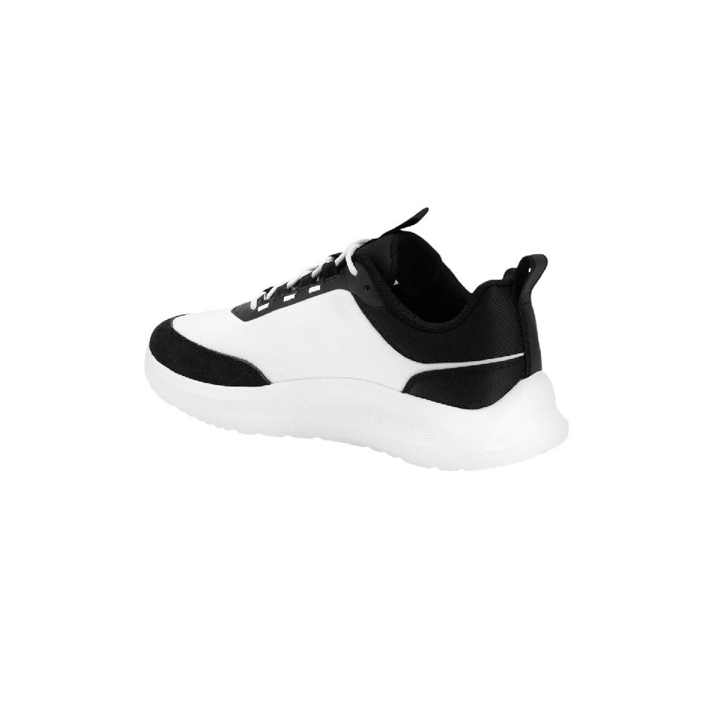 CALVIN KLEIN LIGHT EVA RUNN ESS LACEUP NY-SU ΠΑΠΟΥΤΣΙ ΑΝΔΡΙΚΟ BLACK/WHITE