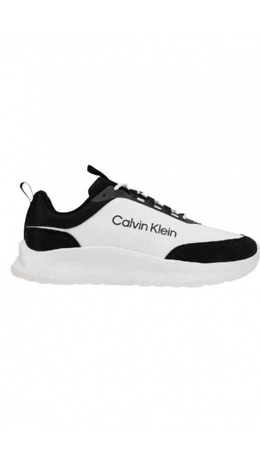 CALVIN KLEIN LIGHT EVA RUNN ESS LACEUP NY-SU ΠΑΠΟΥΤΣΙ ΑΝΔΡΙΚΟ BLACK/WHITE