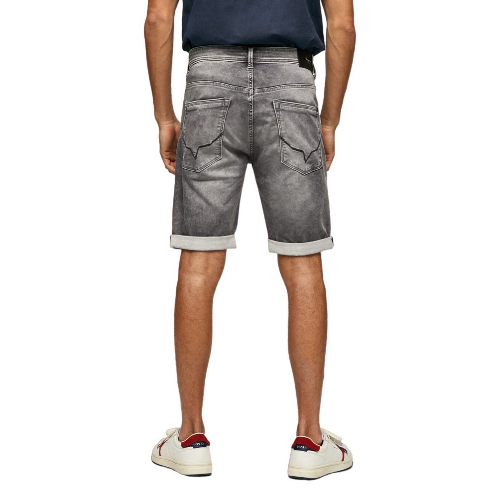 PEPE JEANS JACK SHORT ΒΕΡΜΟΥΔΑ ΑΝΔΡΙΚΗ BLACK DENIM