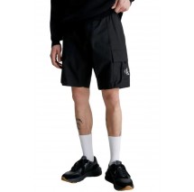 CALVIN KLEIN JEANS WASHED CARGO WOVEN SHORT ΒΕΡΜΟΥΔΑ ΑΝΔΡΙΚΗ BLACK