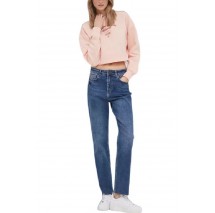 CALVIN KLEIN JEANS VARSITY LOGO CREWNECK ΜΠΛΟΥΖΑ ΦΟΥΤΕΡ ΓΥΝΑΙΚΕΙΑ PINK