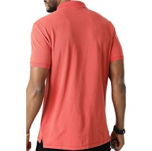 CALVIN KLEIN JEANS MONOGRAM LOGO POLO ΜΠΛΟΥΖΑ POLO ΑΝΔΡΙΚΗ ORANGE