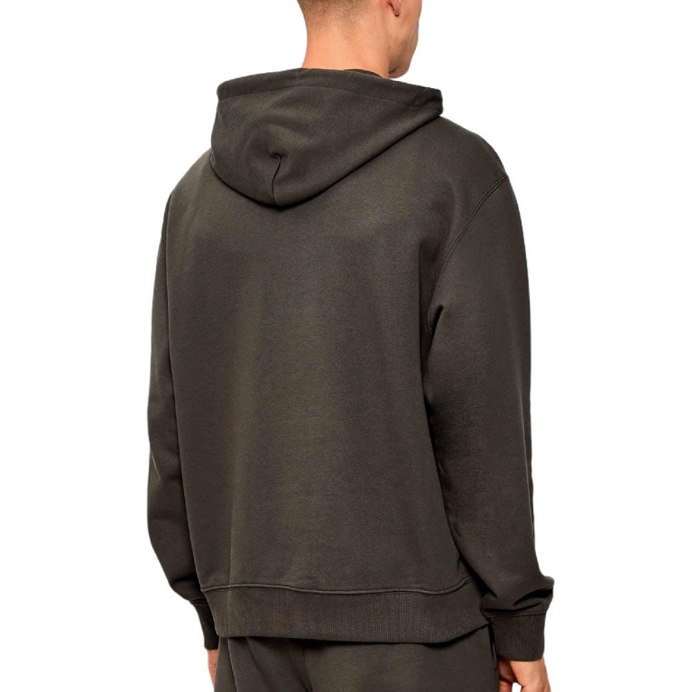 CALVIN KLEIN JEANS LS EU 350TERRY MICRO MONOLOGO HO ΜΠΛΟΥΖΑ ΦΟΥΤΕΡ ΑΝΔΡΙΚΗ BROWN