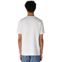 T-SHIRT  ΑΝΔΡΙΚΟ TRUSSARDI 52T00619-1T005381 WHITE