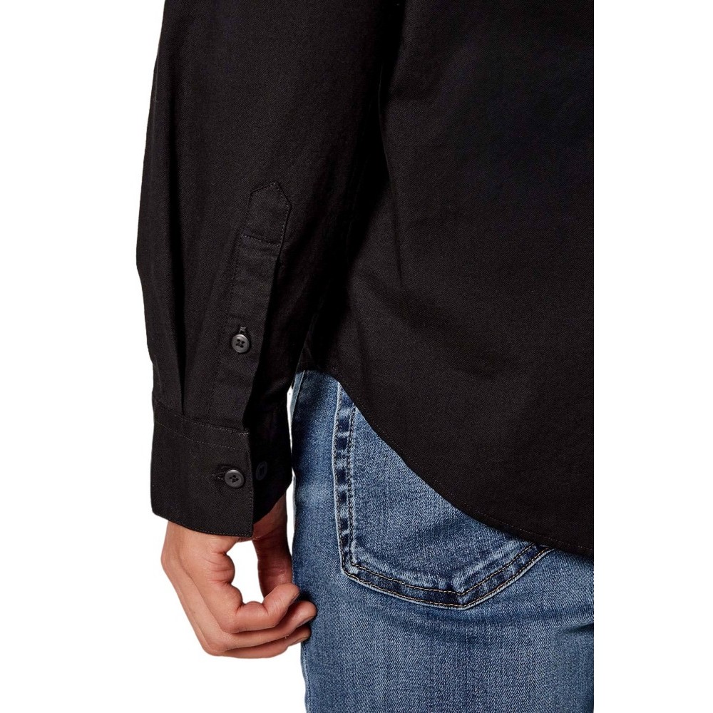 CALVIN KLEIN JEANS LS SOLID OXFORD CLASSIC SHIRT ΠΟΥΚΑΜΙΣΟ ΑΝΔΡΙΚΟ BLACK