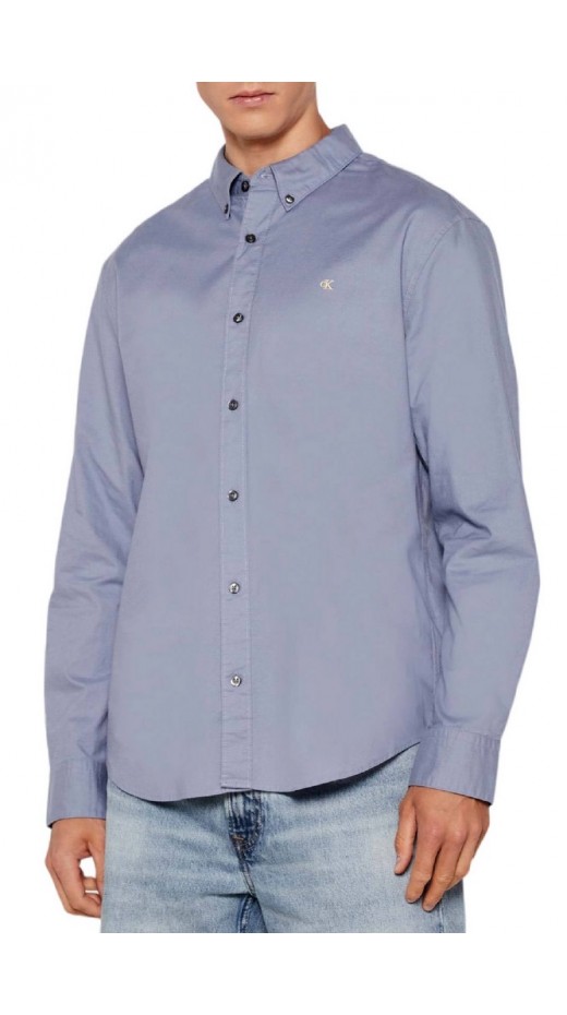 CALVIN KLEIN JEANS LS SOLID OXFORD CLASSIC SHIRT ΠΟΥΚΑΜΙΣΟ ΑΝΔΡΙΚΟ CIEL