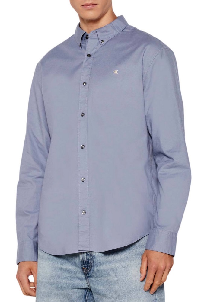 CALVIN KLEIN JEANS LS SOLID OXFORD CLASSIC SHIRT ΠΟΥΚΑΜΙΣΟ ΑΝΔΡΙΚΟ CIEL