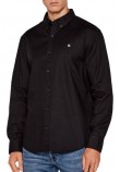 CALVIN KLEIN JEANS LS SOLID OXFORD CLASSIC SHIRT ΠΟΥΚΑΜΙΣΟ ΑΝΔΡΙΚΟ BLACK