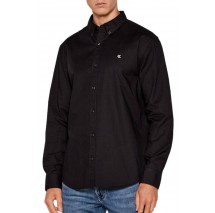 CALVIN KLEIN JEANS LS SOLID OXFORD CLASSIC SHIRT ΠΟΥΚΑΜΙΣΟ ΑΝΔΡΙΚΟ BLACK