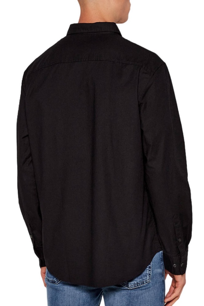 CALVIN KLEIN JEANS LS SOLID OXFORD CLASSIC SHIRT ΠΟΥΚΑΜΙΣΟ ΑΝΔΡΙΚΟ BLACK