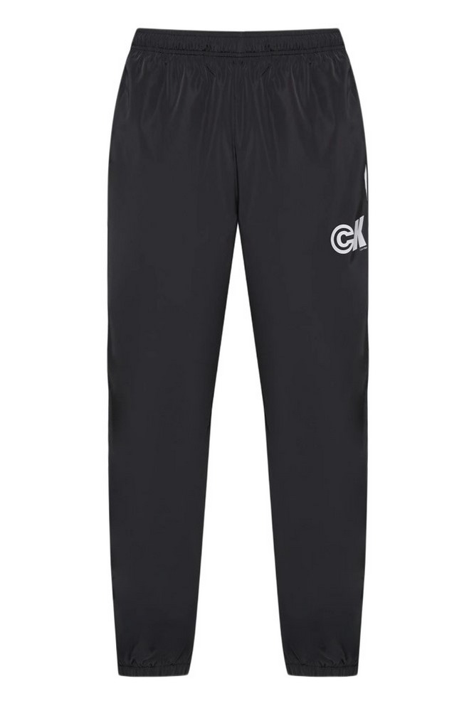 CALVIN KLEIN JEANS NYLON DRAWSTRING STRAIGHT JOGG ΦΟΡΜΑ ΠΑΝΤΕΛΟΝΙ ΑΝΔΡΙΚΟ BLACK