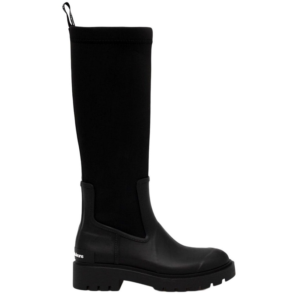 CALVIN KLEIN JEANS HIGH RAINBOOT NEOPRENE ΠΑΠΟΥΤΣΙ ΓΥΝΑΙΚΕΙΟ BLACK