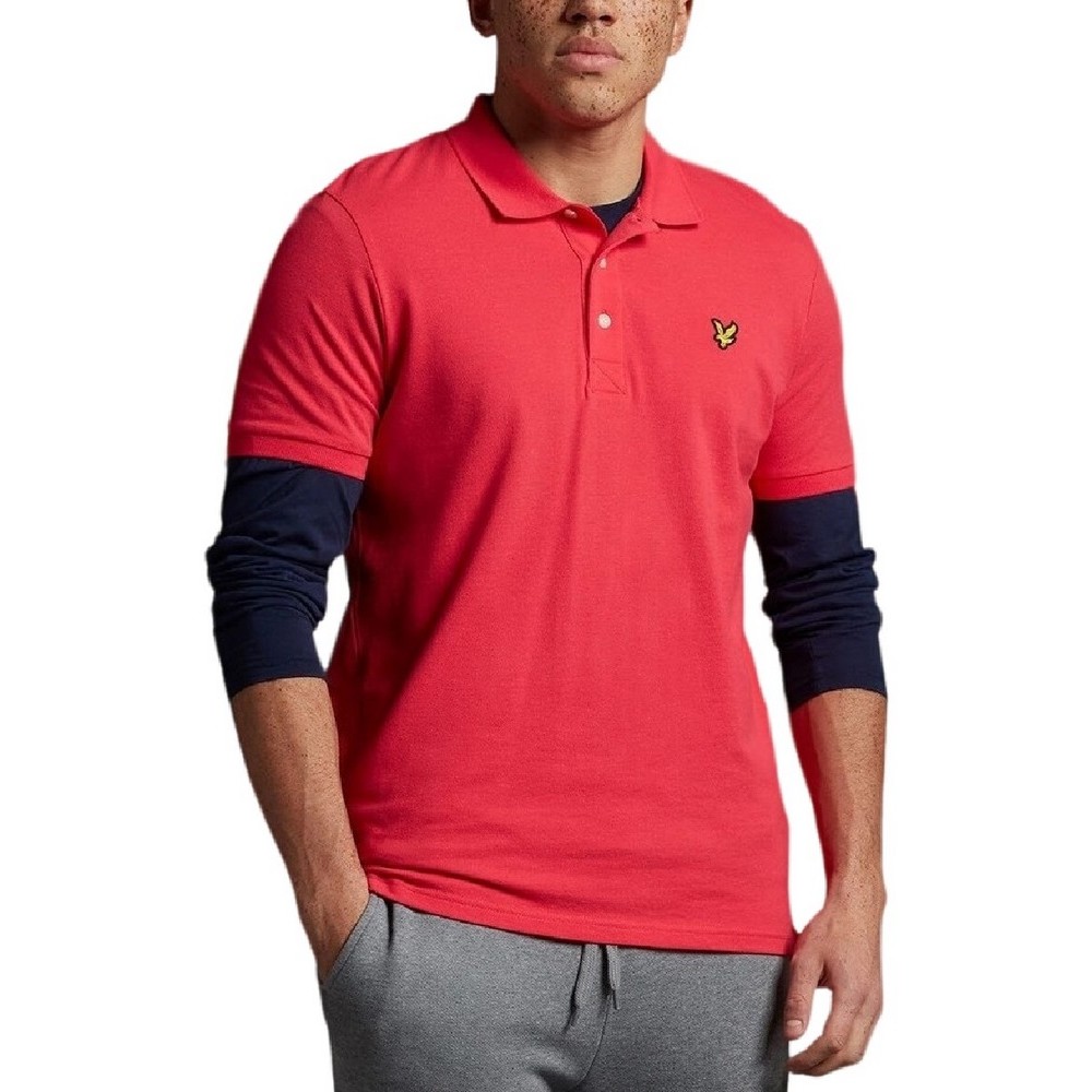 ΜΠΛΟΥΖΑ POLO  ΑΝΔΡΙΚΟ LYLE AND SCOTT PINK