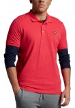 LYLE & SCOTT ESSENTIALS PLAIN POLO T-SHIRT ΜΠΛΟΥΖΑ ΑΝΔΡΙΚΗ PINK