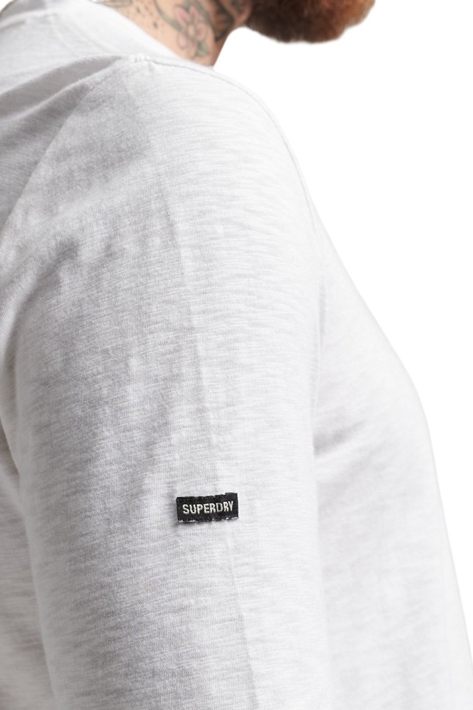 SUPERDRY STUDIOS SLUD POCKET ΜΠΛΟΥΖΑ ΑΝΔΡΙΚΗ WHITE