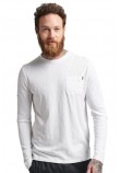 ΜΠΛΟΥΖΑ STUDIOS SLUD POCKET  ΑΝΔΡΙΚΗ SUPERDRY WHITE