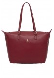 TOMMY HILFIGER POPPY PLUS TOTE ΤΣΑΝΤΑ ΓΥΝΑΙΚΕΙΑ BORDEAUX