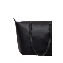 TOMMY HILFIGER POPPY PLUS TOTE ΤΣΑΝΤΑ ΓΥΝΑΙΚΕΙΑ BLACK
