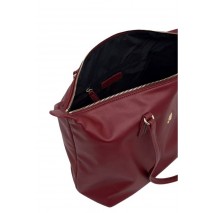TOMMY HILFIGER POPPY PLUS TOTE ΤΣΑΝΤΑ ΓΥΝΑΙΚΕΙΑ BORDEAUX