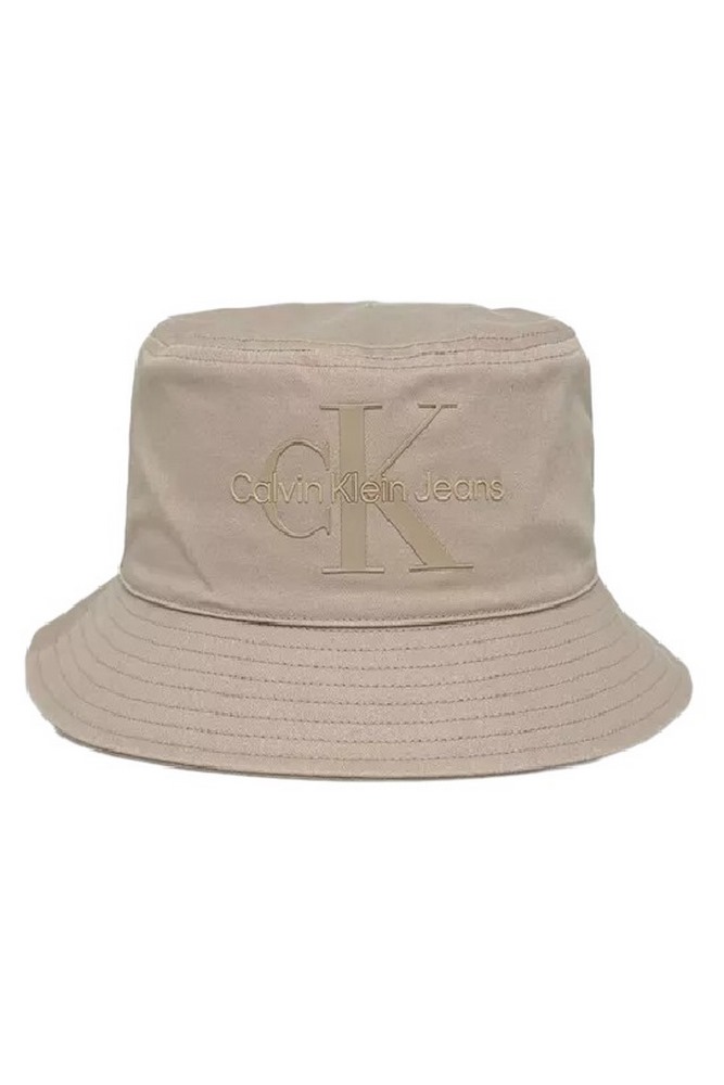 CALVIN KLEIN JEANS MONOGRAM BUCKET HAT ΚΑΠΕΛΟ ΓΥΝΑΙΚΕΙΟ BEIGE