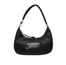 TOMMY JEANS BOLD SCRIPT SHOULDER BAG ΤΣΑΝΤΑ ΓΥΝΑΙΚΕΙΑ BLACK