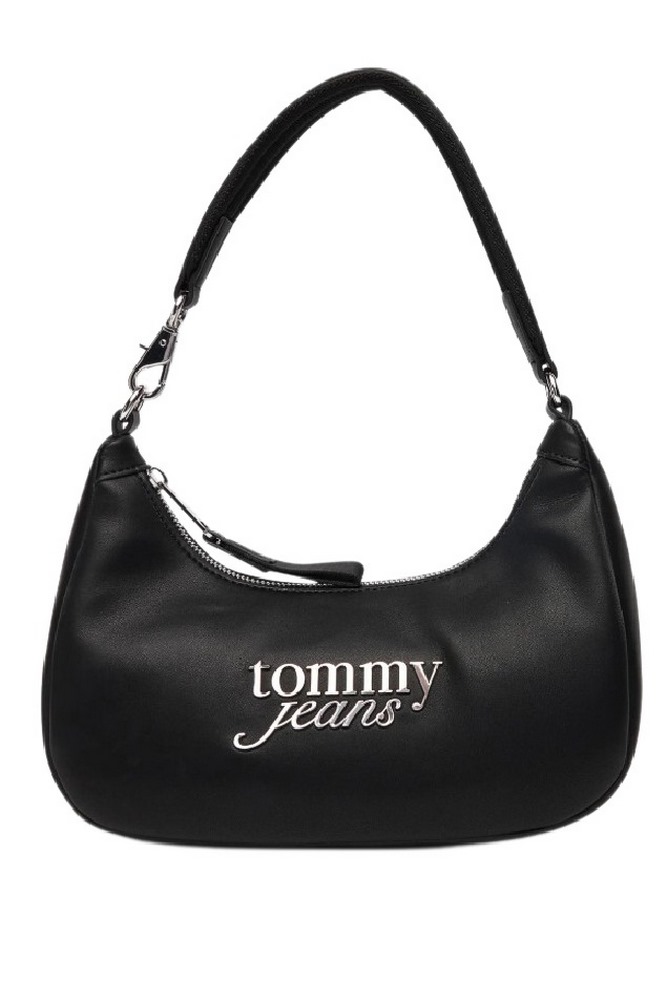 TOMMY JEANS BOLD SCRIPT SHOULDER BAG ΤΣΑΝΤΑ ΓΥΝΑΙΚΕΙΑ BLACK