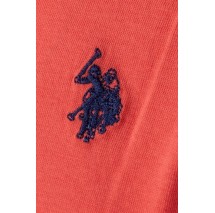 U.S.POLO MICK 000148 EH33 TSHIRT ΜΠΛΟΥΖΑ ΑΝΔΡΙΚΗ ORANGE