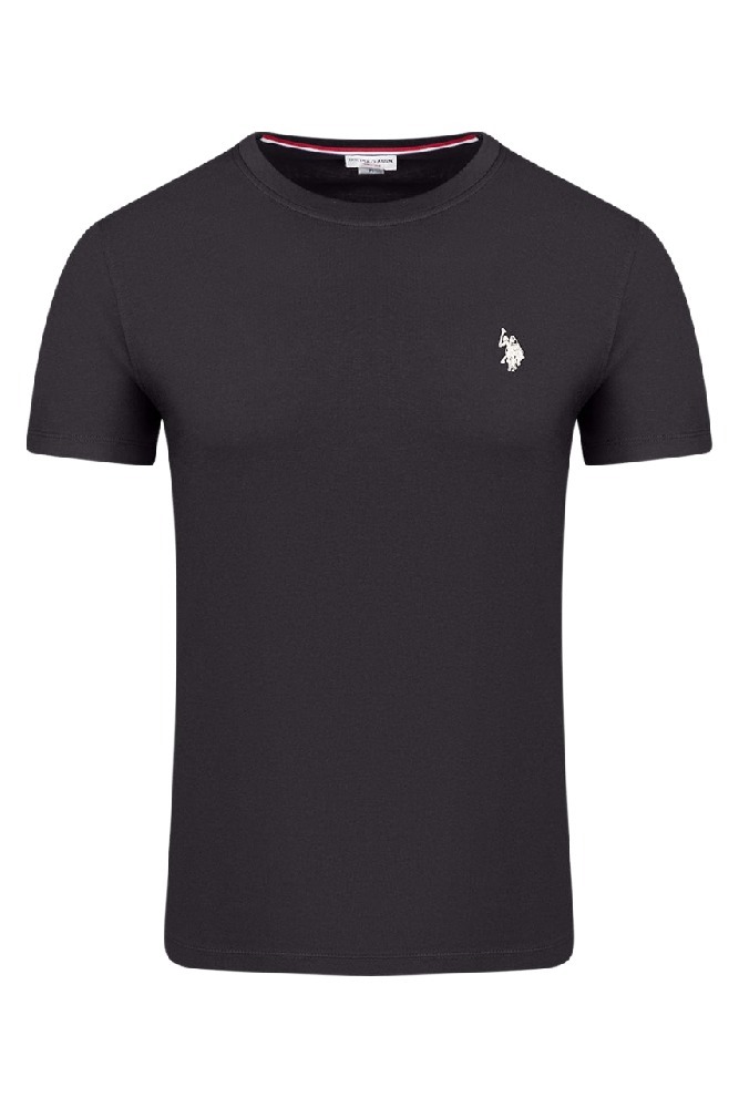 U.S.POLO MICK 000148 EH33 TSHIRT ΜΠΛΟΥΖΑ ΑΝΔΡΙΚΗ BLACK