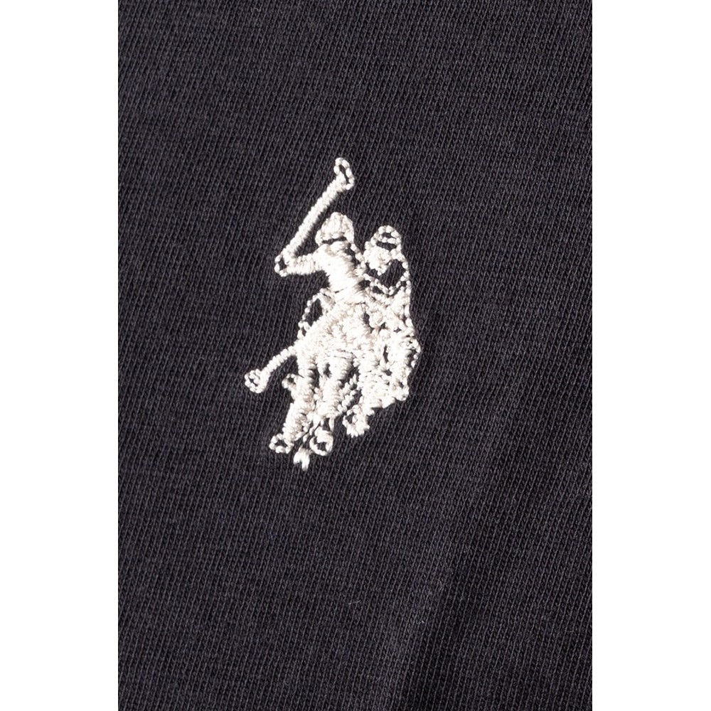 U.S.POLO MICK 000148 EH33 TSHIRT ΜΠΛΟΥΖΑ ΑΝΔΡΙΚΗ BLACK