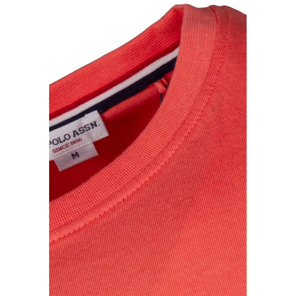 U.S.POLO MICK 000148 EH33 TSHIRT ΜΠΛΟΥΖΑ ΑΝΔΡΙΚΗ ORANGE