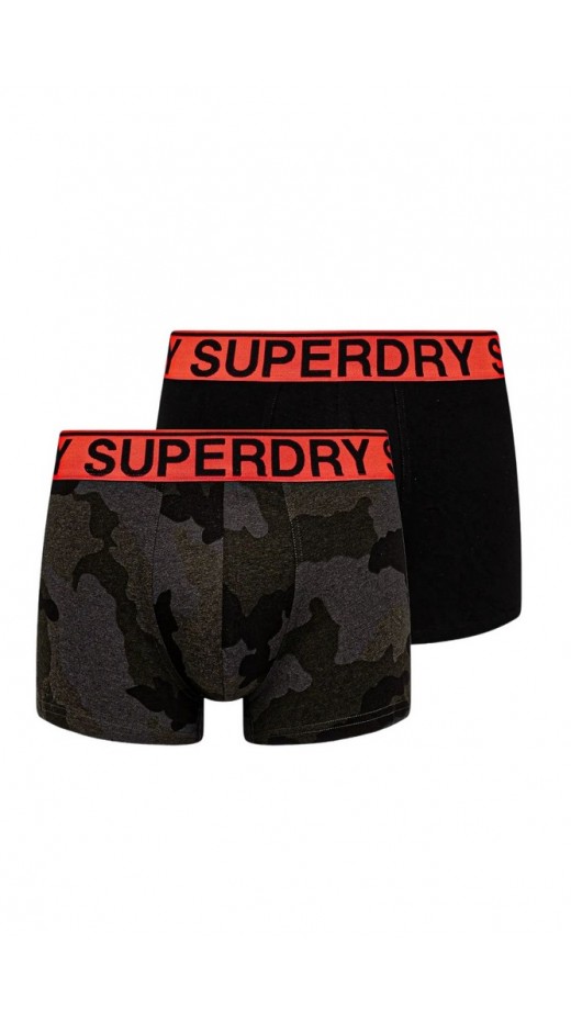 SUPERDRY D2 SDNA TRUNK DOUBLE PACK ΕΣΩΡΟΥΧΟ ΑΝΔΡΙΚΟ BLACK