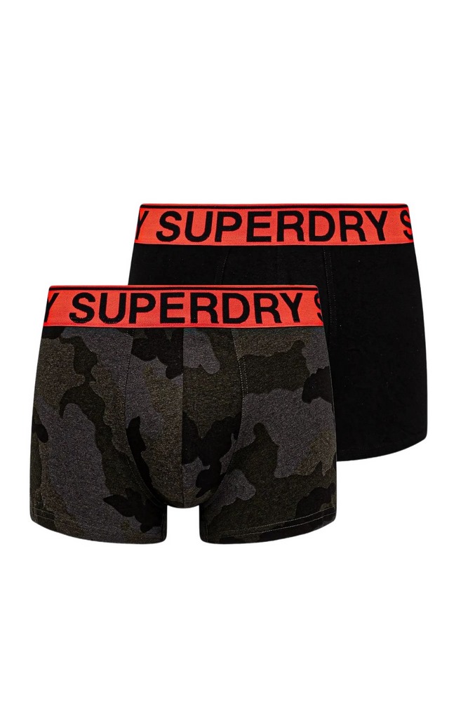 SUPERDRY D2 SDNA TRUNK DOUBLE PACK ΕΣΩΡΟΥΧΟ ΑΝΔΡΙΚΟ BLACK