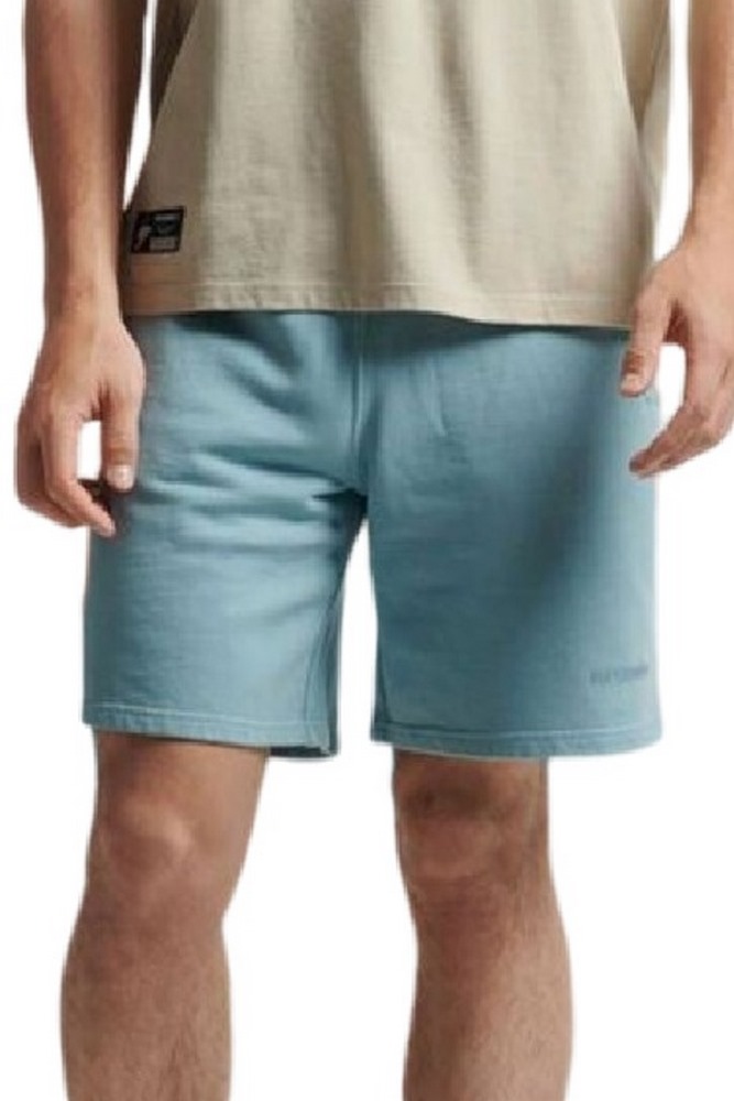 SUPERDRY D2 SDCD CODE ESSENTIAL OVERDYED SHORT ΒΕΡΜΟΥΔΑ ΑΝΔΡΙΚΗ MINT