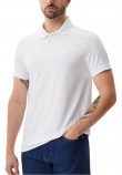 CALVIN KLEIN JEANS SS SMOOTH COTTON SOLID POLO T-SHIRT ΜΠΛΟΥΖΑ ΑΝΔΡΙΚΗ WHITE
