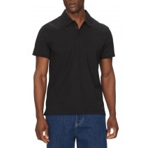 CALVIN KLEIN JEANS SS SMOOTH COTTON SOLID POLO T-SHIRT ΜΠΛΟΥΖΑ ΑΝΔΡΙΚΗ BLACK