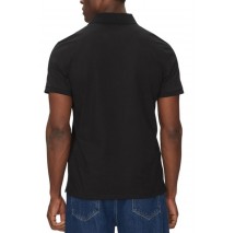 CALVIN KLEIN JEANS SS SMOOTH COTTON SOLID POLO T-SHIRT ΜΠΛΟΥΖΑ ΑΝΔΡΙΚΗ BLACK