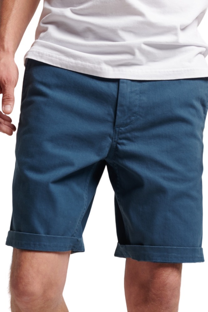 SUPERDRY VINTAGE OFFICER CHINO SHORT ΒΕΡΜΟΥΔΑ ΑΝΔΡΙΚΗ BLUE