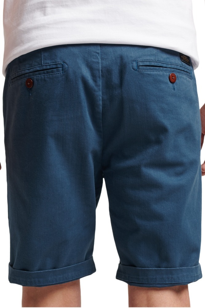 SUPERDRY VINTAGE OFFICER CHINO SHORT ΒΕΡΜΟΥΔΑ ΑΝΔΡΙΚΗ BLUE