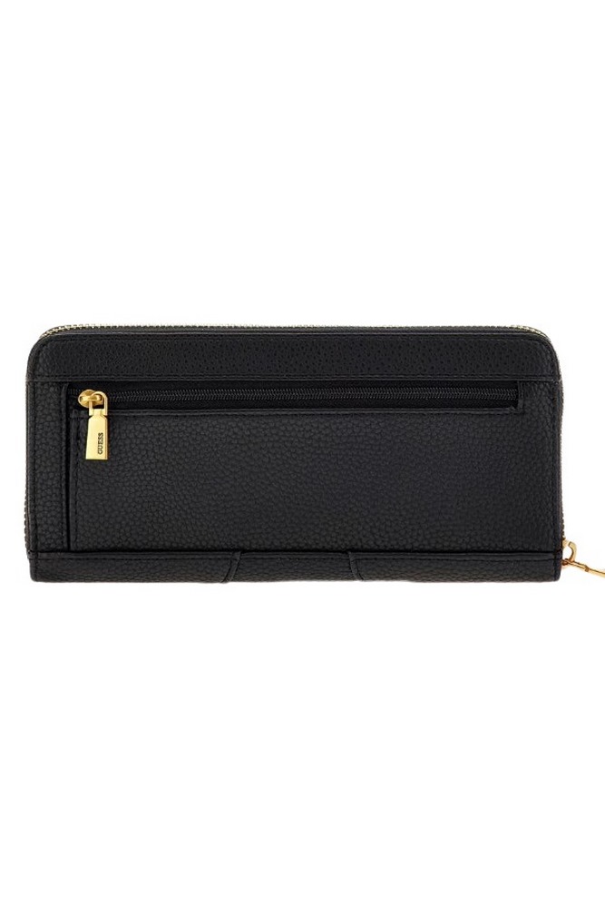 GUESS DIDI SLG LARGE ZIP AROUND ΑΞΕΣΟΥΑΡ  ΠΟΡΤΟΦΟΛΙ ΓΥΝΑΙΚΕΙΟ BLACK