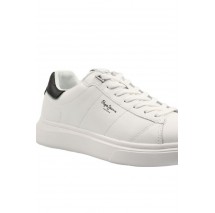 PEPE JEANS EATON BASIC ΠΑΠΟΥΤΣΙ ΑΝΔΡΙΚΟ WHITE